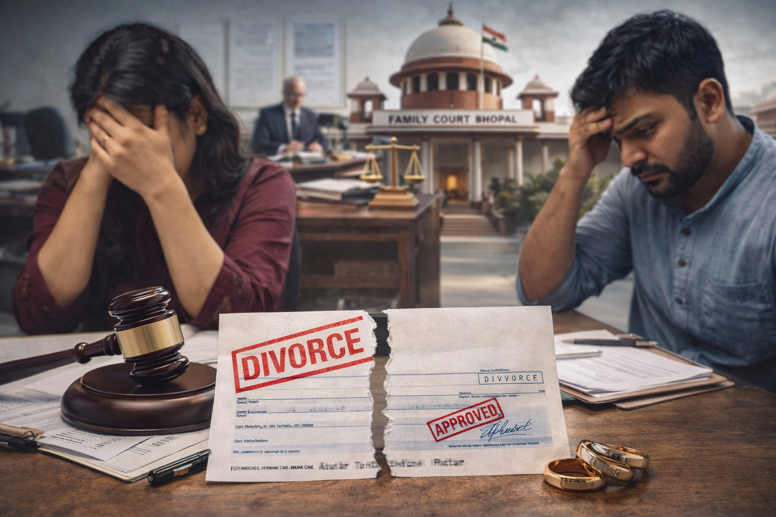 Divorce in Bhopal - Mutual Divorce, Contested Divorce, Family Court Legal Help